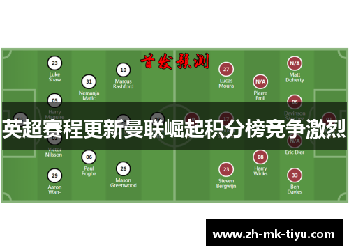 英超赛程更新曼联崛起积分榜竞争激烈
